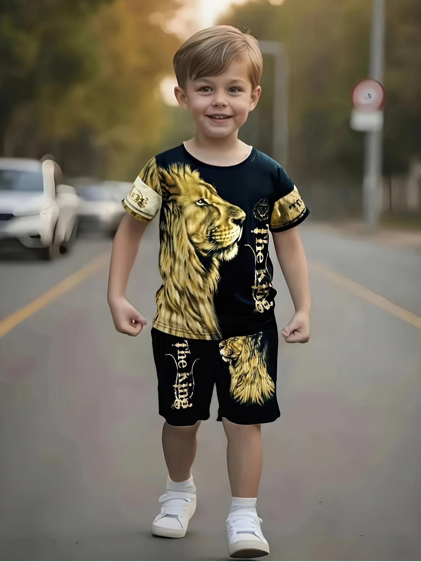 Conjunto Infantil "Rey León"