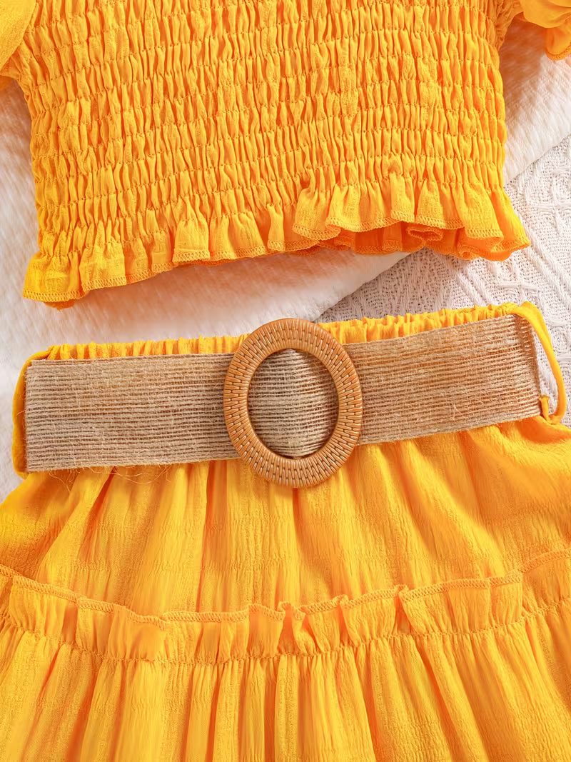 Estilo  El conjunto de verano que tu hija lucirá con elegancia.
