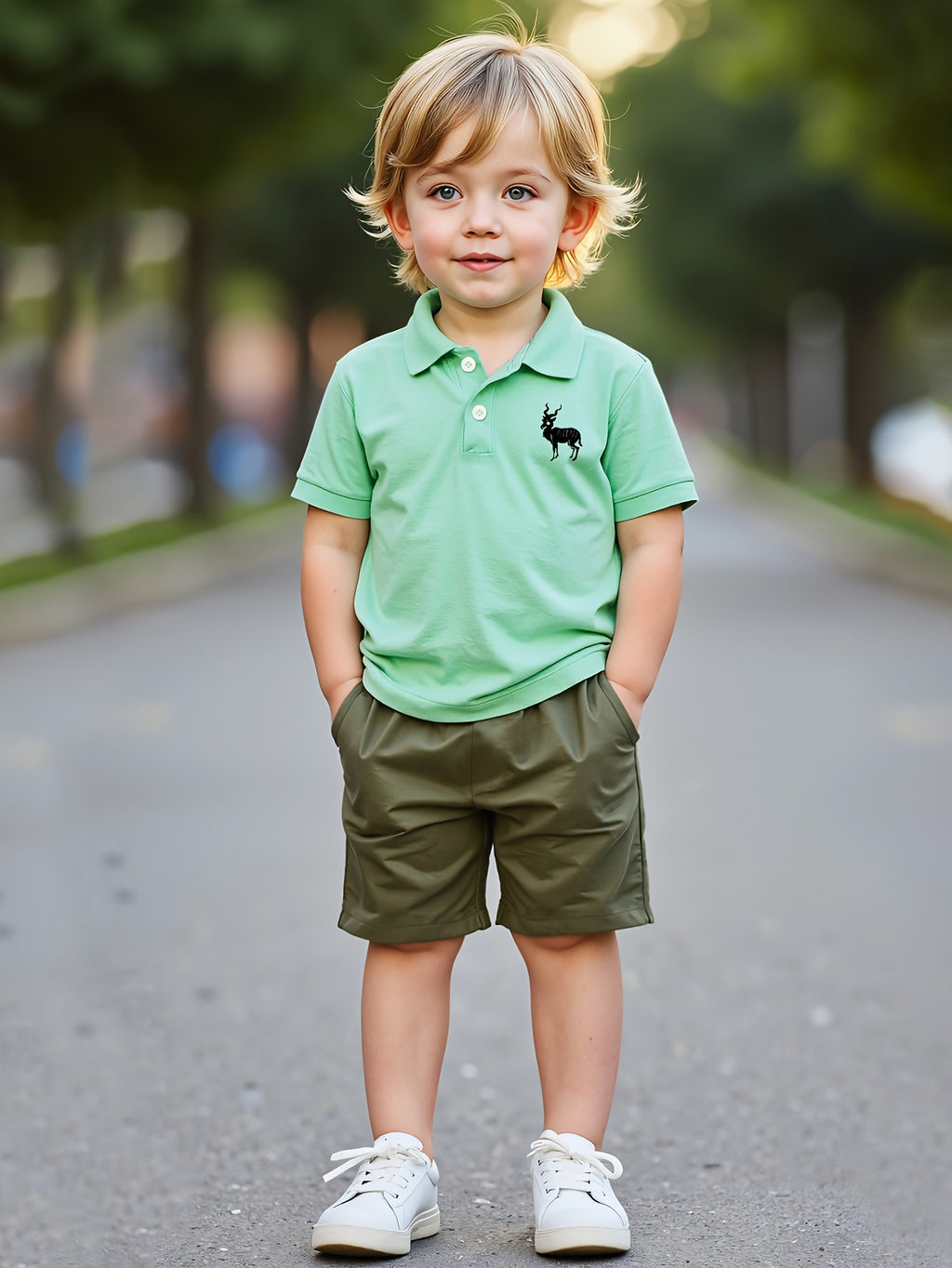 Conjunto Casual de Verano para Niños