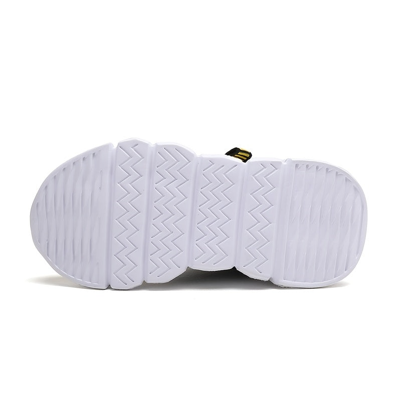 Zapatillas Deportivas Infantiles Amarillas y Negras