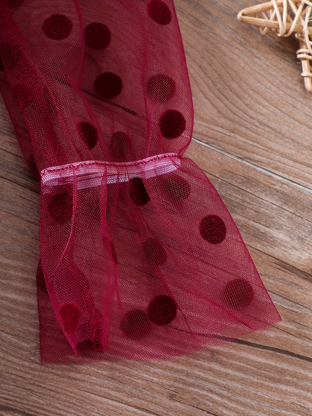 Vestido de Tul con Lunares para Niña