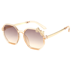 Gafas de sol para niñas con montura metálica y decoradas con un lazo 🎀