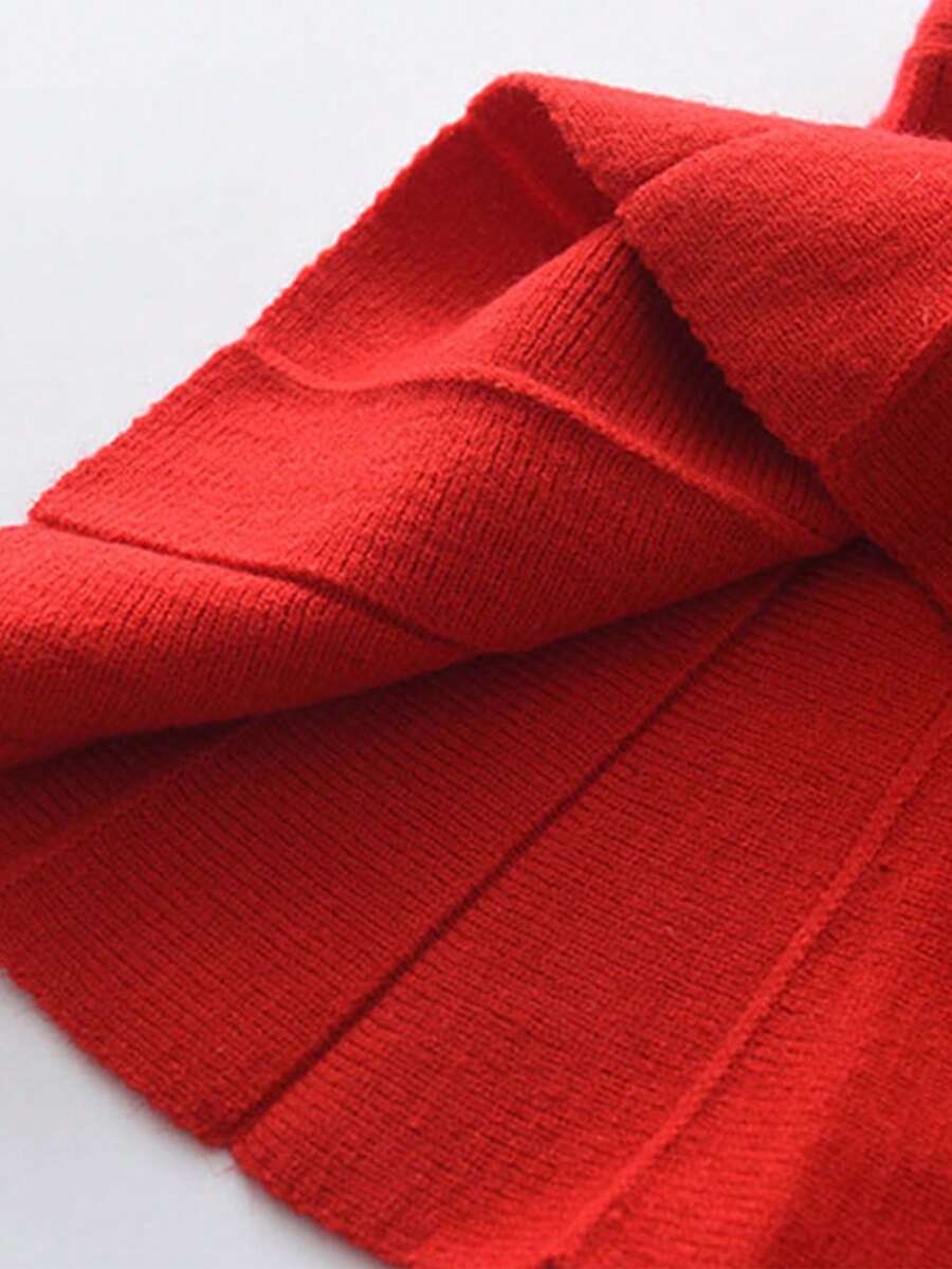 Conjunto Niña Invierno Felpa Chaqueta y Falda Frutas 3D