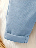 Suavidad de Pana: El Overol de Osito Perfecto