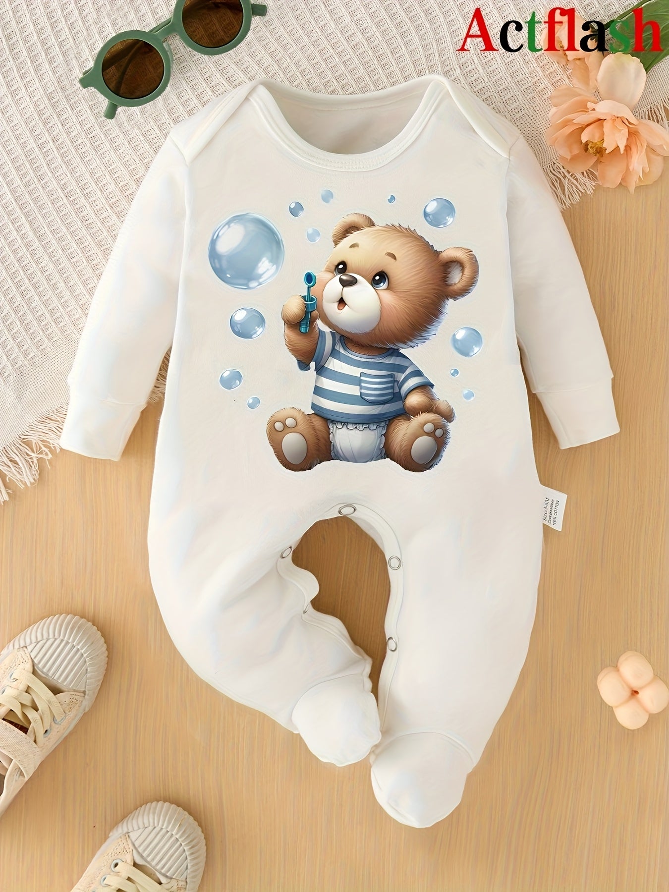 Mameluco de Oso Burbujas