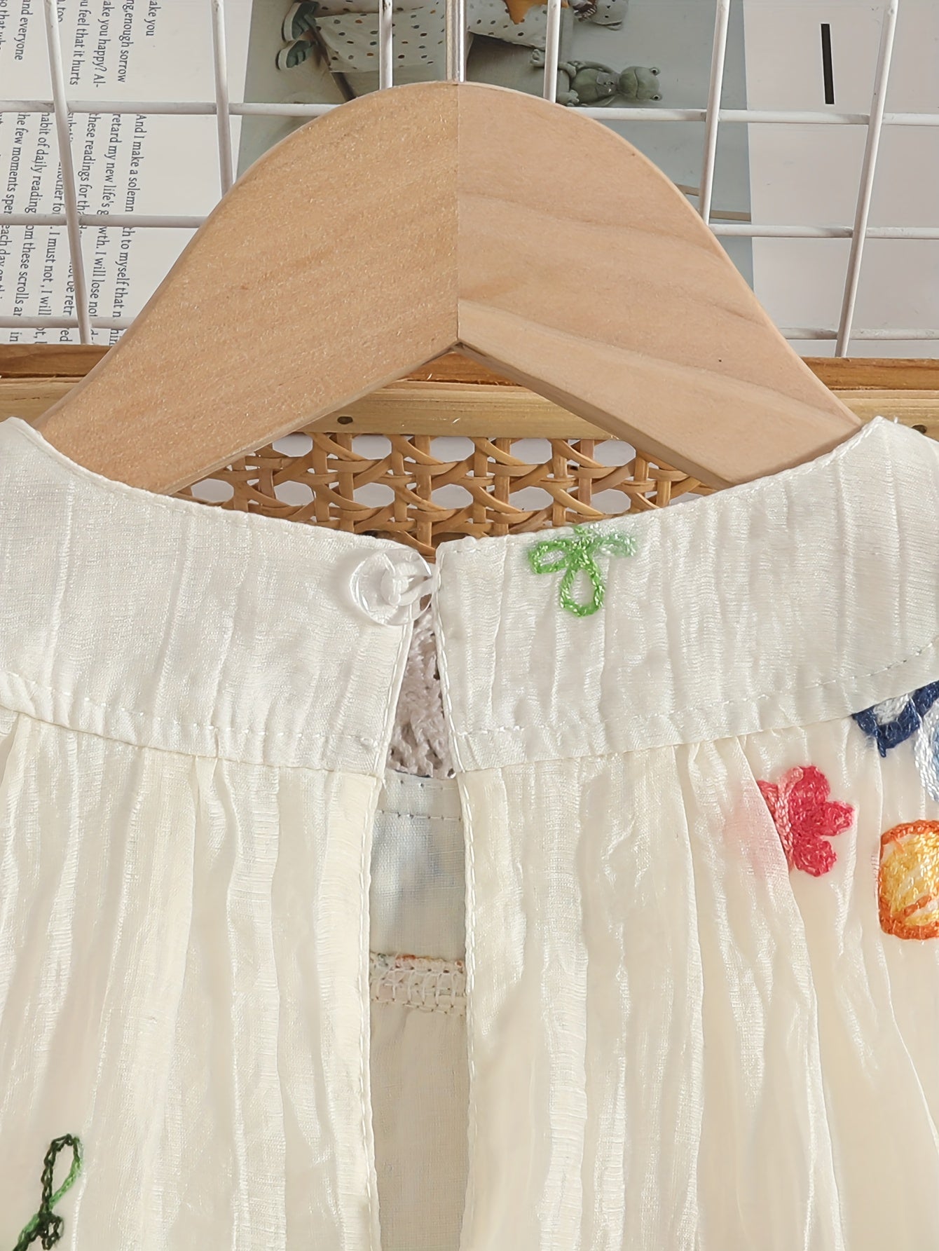 Vestido Floral Bordado