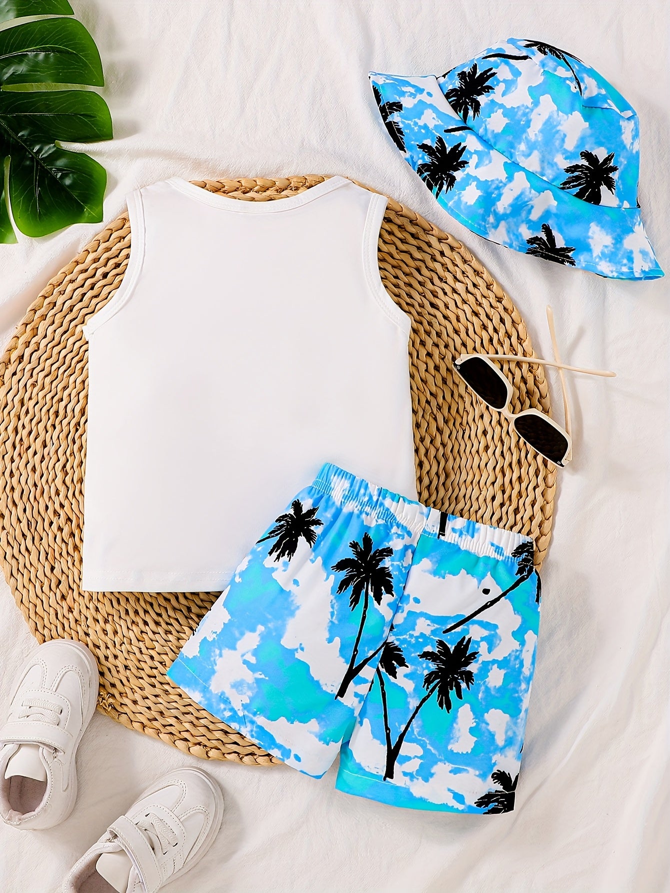 Conjunto Playero de 3 Piezas para Niño