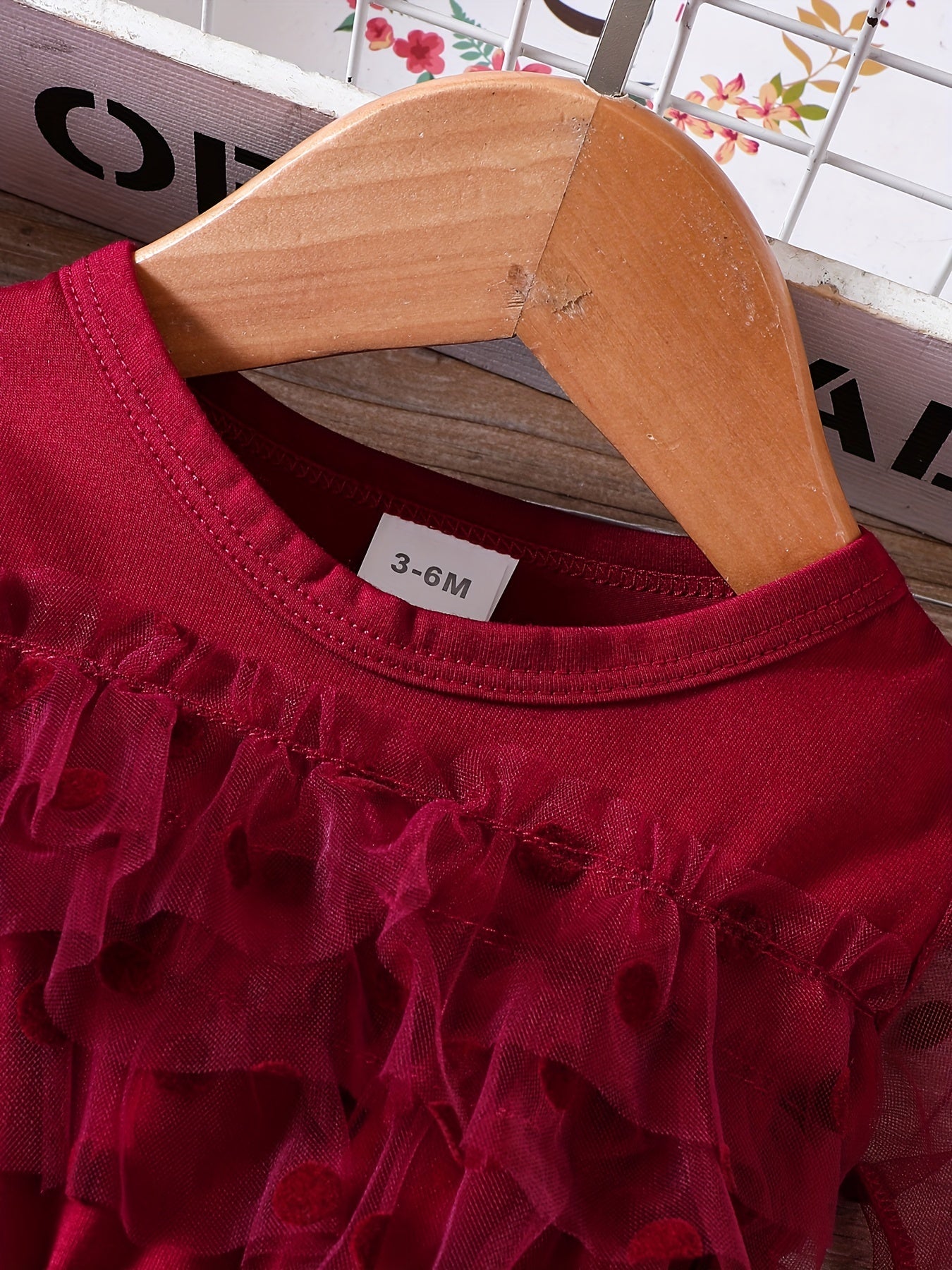 Vestido de Tul con Lunares para Niña