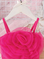 Conjunto de Verano con Flor 3D