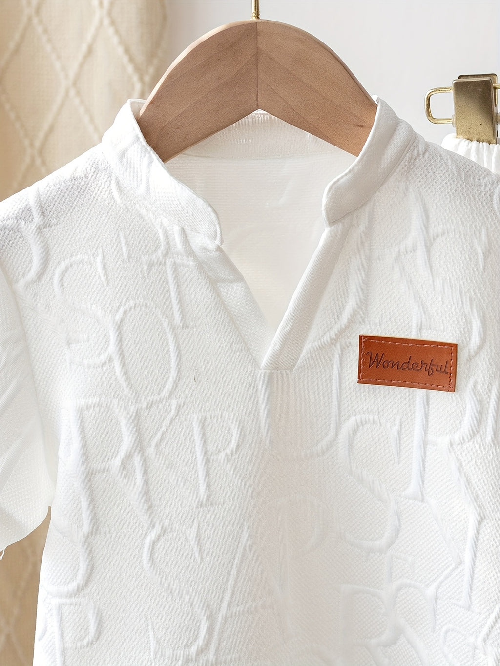 Conjunto Infantil "Wonderful" Blanco