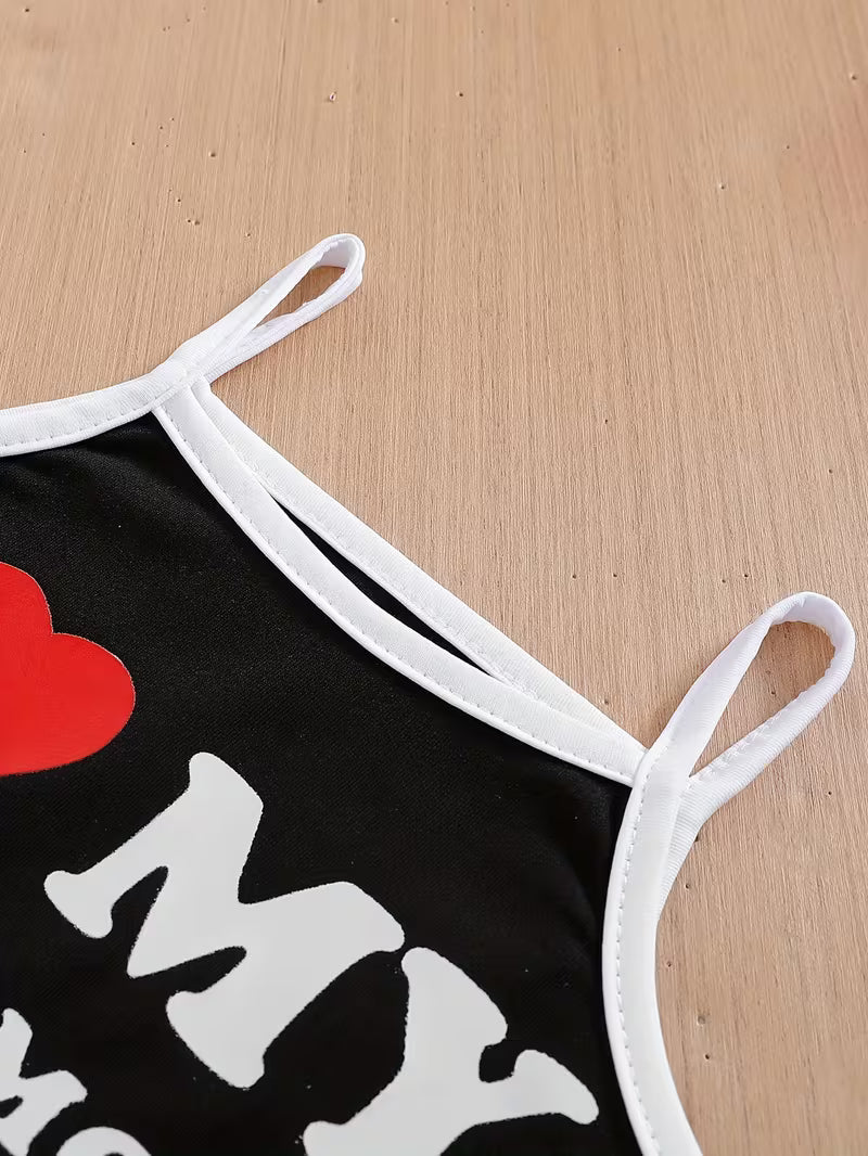 Conjunto Veraniego Bicolor para las más Pequeñas de la Casa