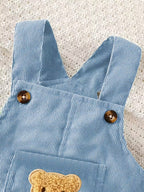 Suavidad de Pana: El Overol de Osito Perfecto