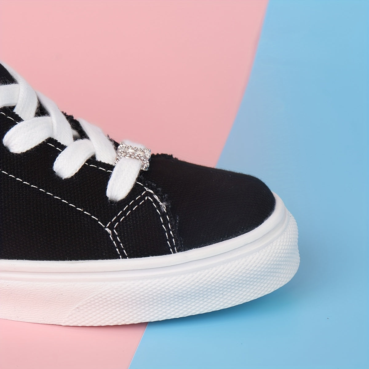 Botines de Lona con Mariposa