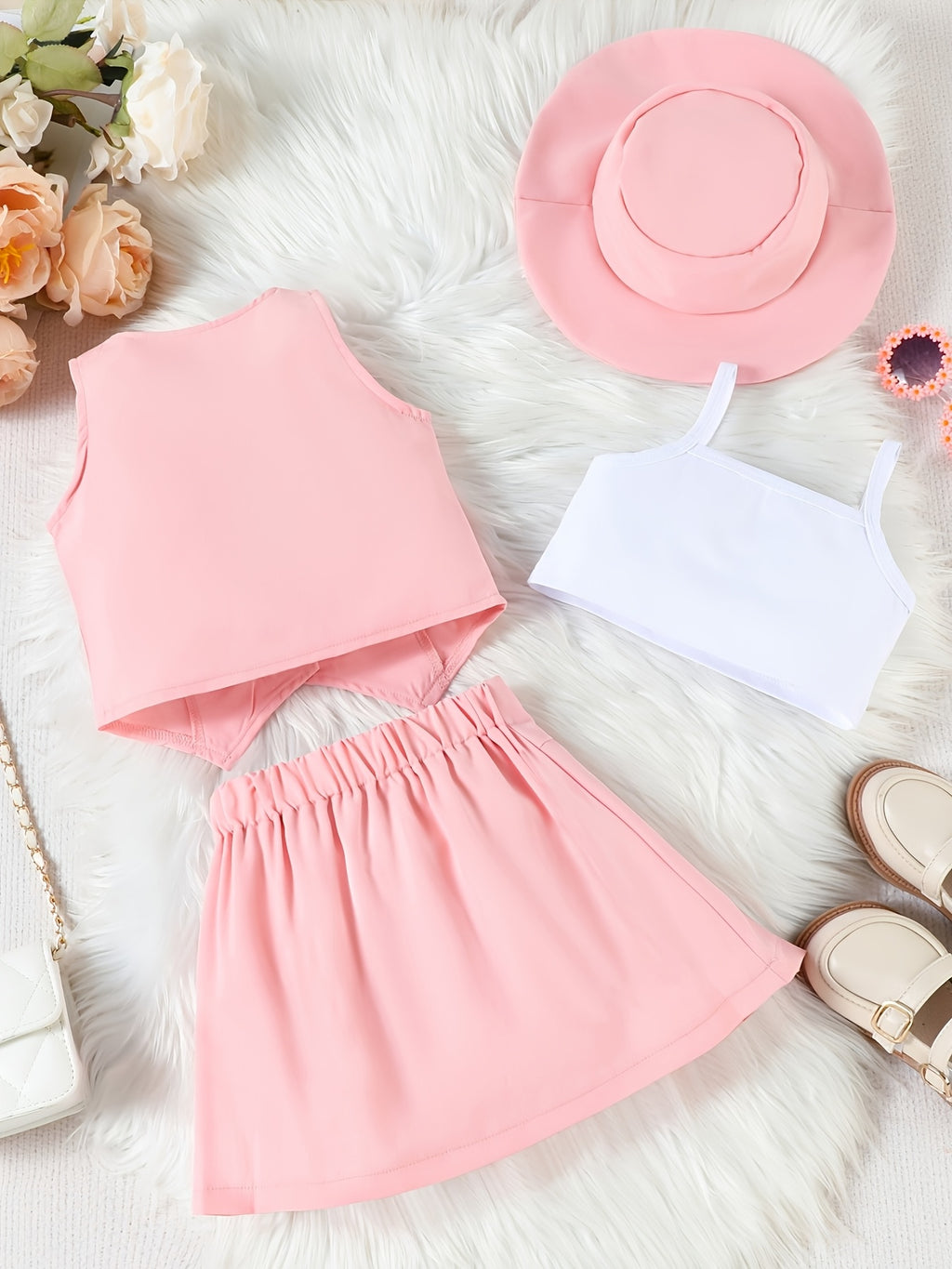 Conjunto Elegante de Verano para Niñas