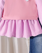 Conjunto niña elegante moderno 2 piezas ropa niña con blusa y pantalón en España