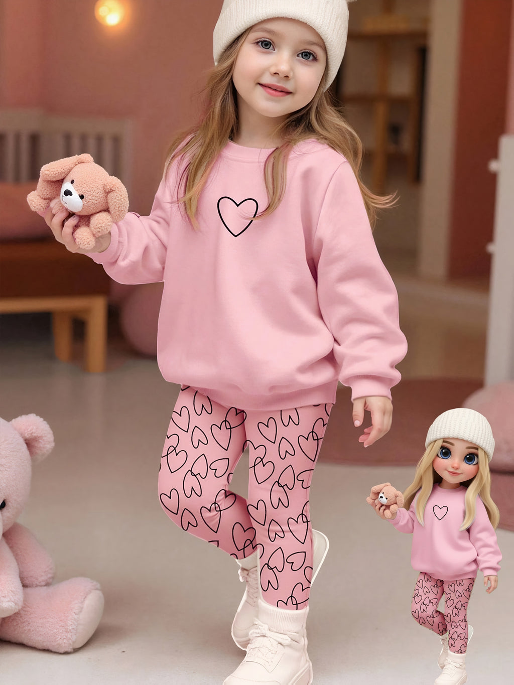 Set de Corazones Mágicos