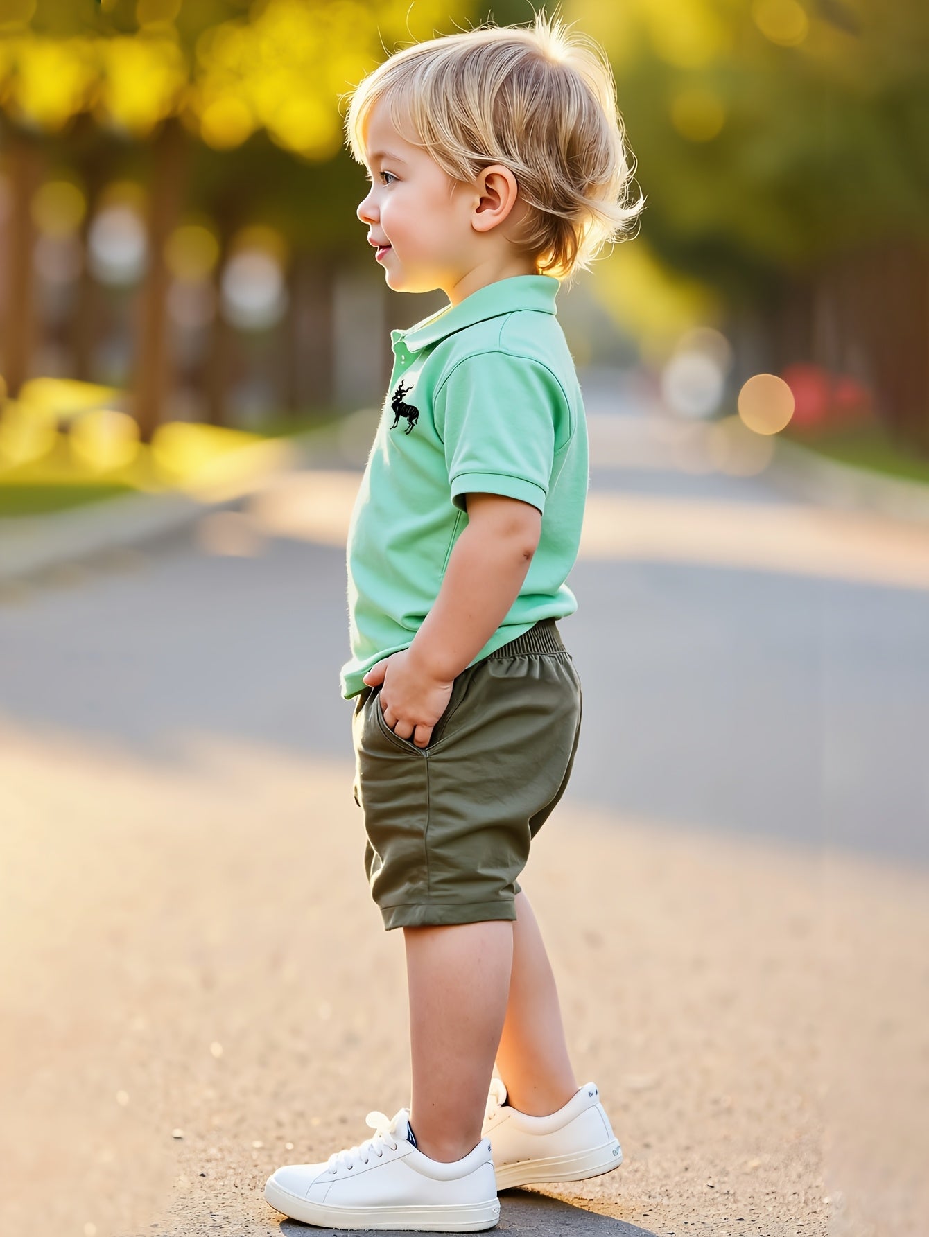 Conjunto Casual de Verano para Niños