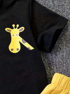 Set Verano Jirafa con Bolsillos
