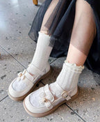 Zapato transparente decorativo con flor brillante de verano para niñas en España