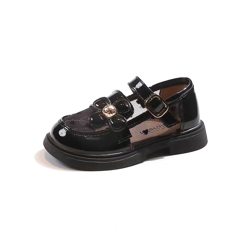 Zapato transparente decorativo con flor brillante de verano para niñas en España