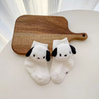 Calcetines divertidos de dibujos animados, con algodón suave y diseño 3D