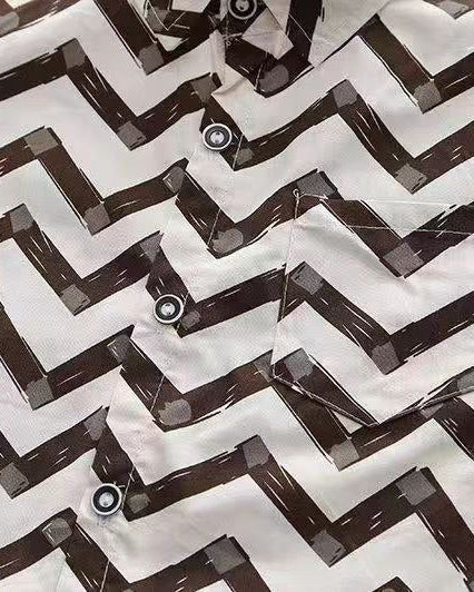 Conjunto bebé 3 piezas invierno chaleco lana camisa estampada y pantalón cómodo detalle chaleco