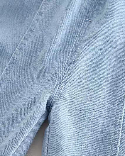 Conjunto niño ropa infantil 3 piezas vaquero moderno con camisa y pantalón , Ideal para primavera en España