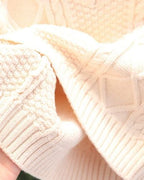 Conjunto bebé niño 3 piezas invierno: suéter lana, camisa cuadros y pantalón elástico en España