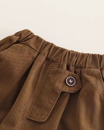 Conjunto niño 3 piezas invierno (suéter lana, camisa cuadros y pantalón elástico)Ideal para clima otoñal  en España