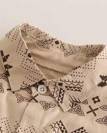 Conjunto niño 3 piezas invierno (suéter lana, camisa cuadros y pantalón elástico)Ideal para clima otoñal  en España