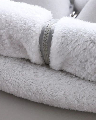 Conjunto bebé invierno 3 piezas chaqueta pantalón sudadera acolchada detalle chaqueta
