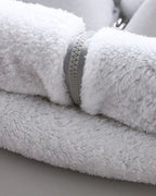 Conjunto bebé invierno 3 piezas chaqueta pantalón sudadera acolchada detalle chaqueta