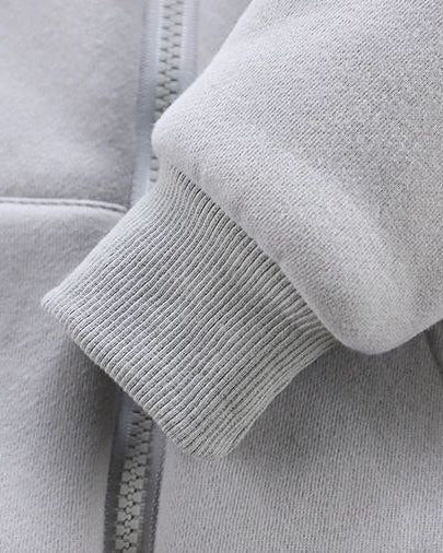 Conjunto bebé invierno 3 piezas chaqueta pantalón sudadera acolchada detalle chaqueta