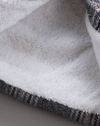 Conjunto bebé invierno 3 piezas chaqueta pantalón sudadera acolchada vista completa