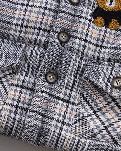 Conjunto bebé invierno 3 piezas chaqueta pantalón sudadera acolchada outfit bebé 