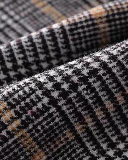 Abrigo de invierno infantil clásico elegante para niño y niña detalle diseño