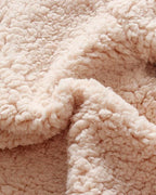 Conjunto de invierno niño sherpa Teddy Bear con capucha de orejitas y forro cálido detalle capucha