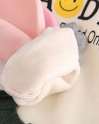 Conjunto niña invierno 2 piezas con sudadera con capucha y pantalón con forro de peluche | ropa bebé niña en España
