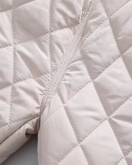 Conjunto bebé panda de invierno 2 piezas (chaqueta y pantalón) de algodón acolchado, cuello alto