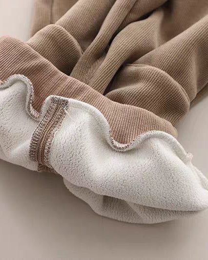 Conjunto bebé niño 3 piezas invierno: chaqueta acolchada con bordado de osito, camiseta interior y pantalón de algodón ropa en España