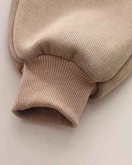 Conjunto bebé niño 3 piezas invierno: chaqueta acolchada con bordado de osito, camiseta interior y pantalón de algodón ropa en España