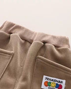 Conjunto bebé niño 3 piezas invierno: chaqueta acolchada con bordado de osito, camiseta interior y pantalón de algodón ropa en España