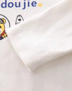Conjunto bebé niño 3 piezas invierno: chaqueta acolchada con bordado de osito, camiseta interior y pantalón de algodón ropa en España