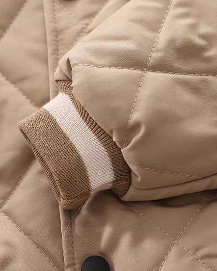 Conjunto bebé niño 3 piezas invierno: chaqueta acolchada con bordado de osito, camiseta interior y pantalón de algodón ropa en España
