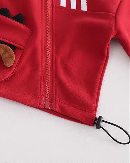Conjunto niño invierno 2 piezas , chándal infantil con chaqueta con cremallera y pantalón deportivo con bolsillo de perrito, Ideal para primavera  en España