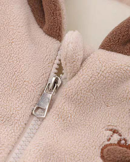 Conjunto bebé niño invierno 3 piezas: chaqueta, pantalón y bolso de oso , perfecto para los niños en España