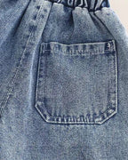 Conjunto bebé 3 piezas vaquero: chaqueta denim, camiseta de algodón y pantalón elástico para niño y  en España