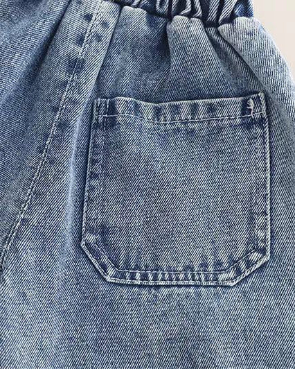 Conjunto bebé 3 piezas vaquero: chaqueta denim, camiseta de algodón y pantalón elástico para niño y  en España