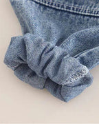 Conjunto bebé 3 piezas vaquero: chaqueta denim, camiseta de algodón y pantalón elástico para niño y  en España