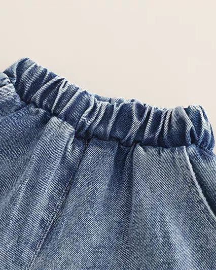 Conjunto bebé 3 piezas vaquero: chaqueta denim, camiseta de algodón y pantalón elástico para niño y  en España